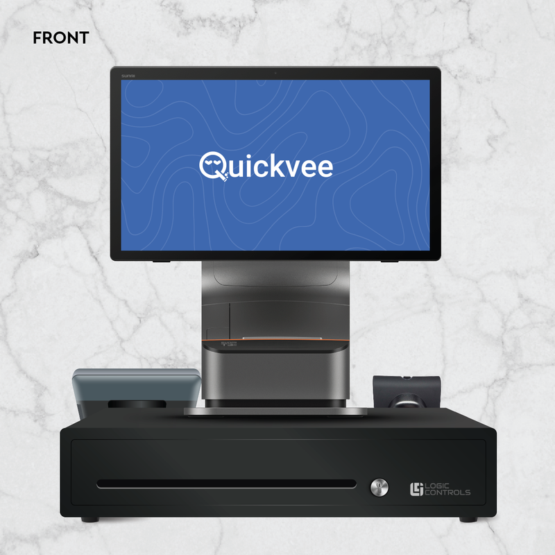 Quickvee Pro Max POS Bundle with PAX Aries 8