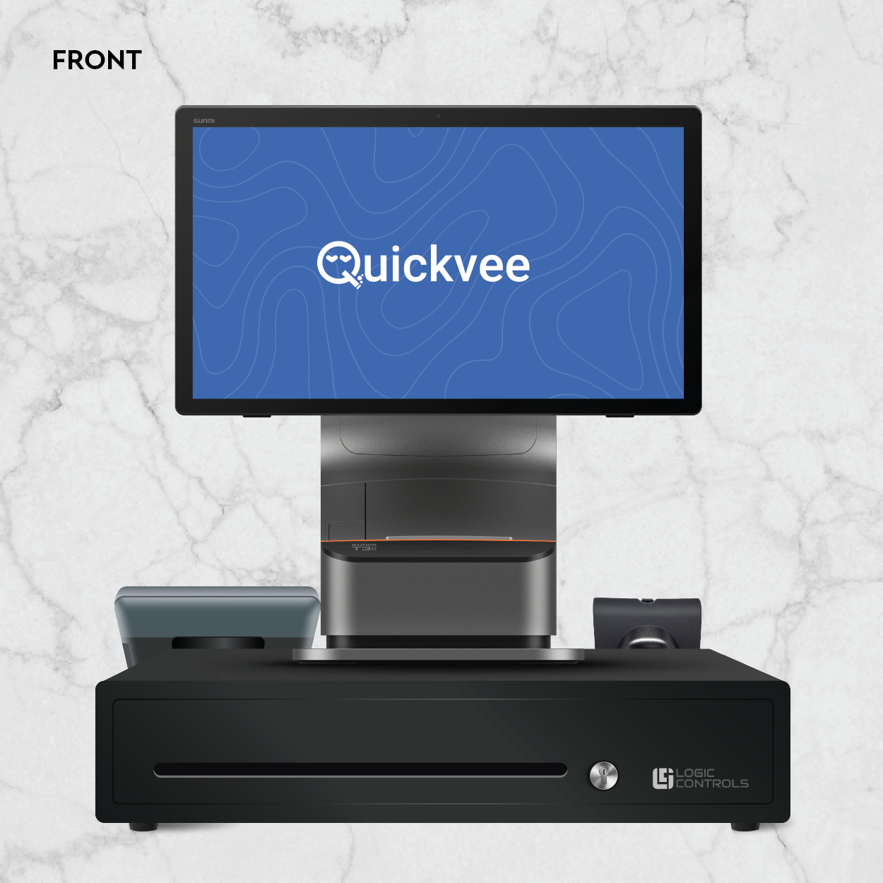 Quickv Pro Max POS Bundle with PAX Aries 8
