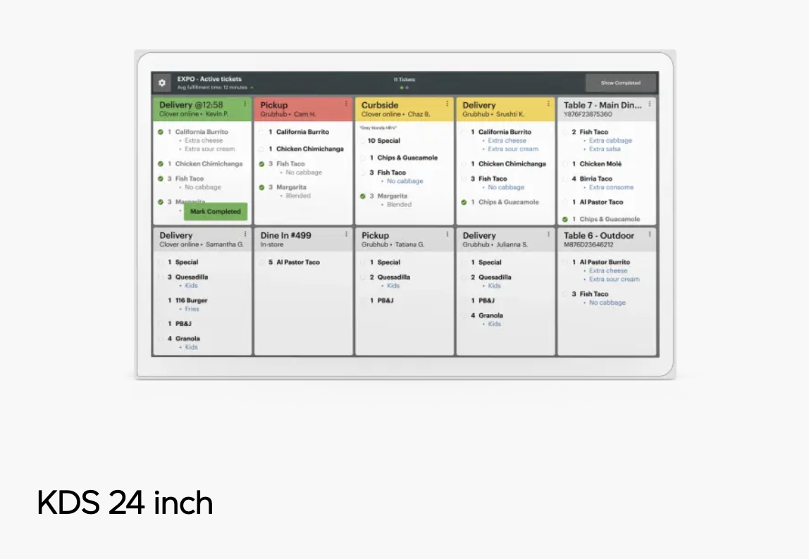 Clover Kitchen Display System 24"