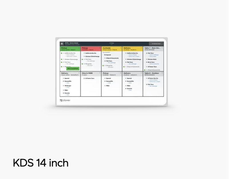 Clover Kitchen Display System 14"