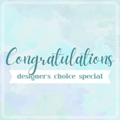 Congratulations Arrangement | Designer's Choice Special