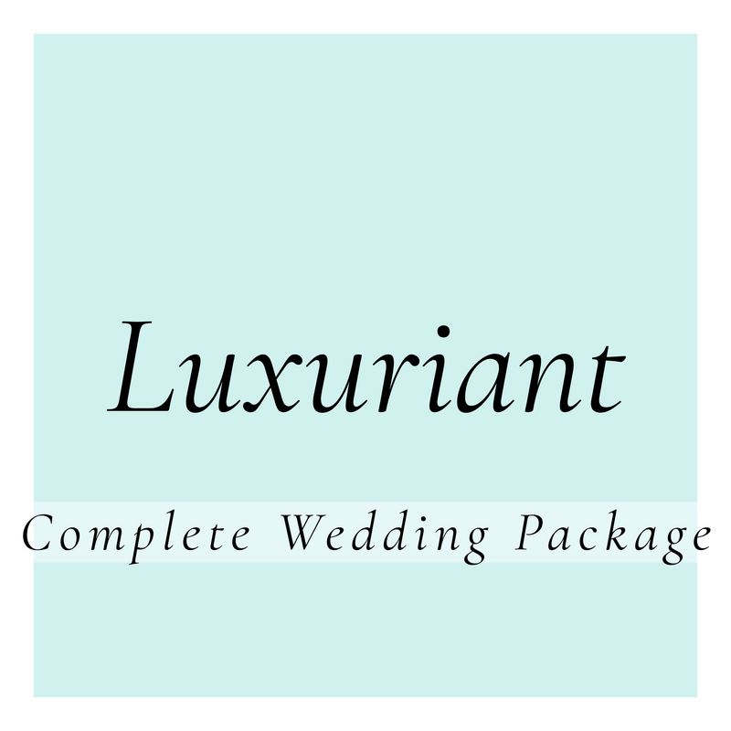 Luxuriant | Complete Wedding Package