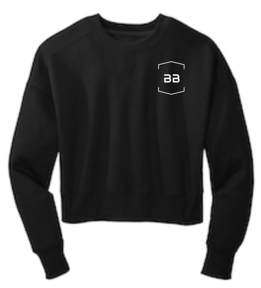 Womens Cropped Sweatshirt
