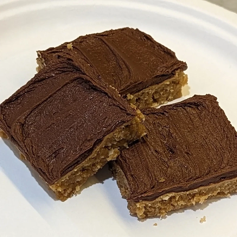 Lunch Lady Peanut Butter Bars, Brownies, or Blondies
