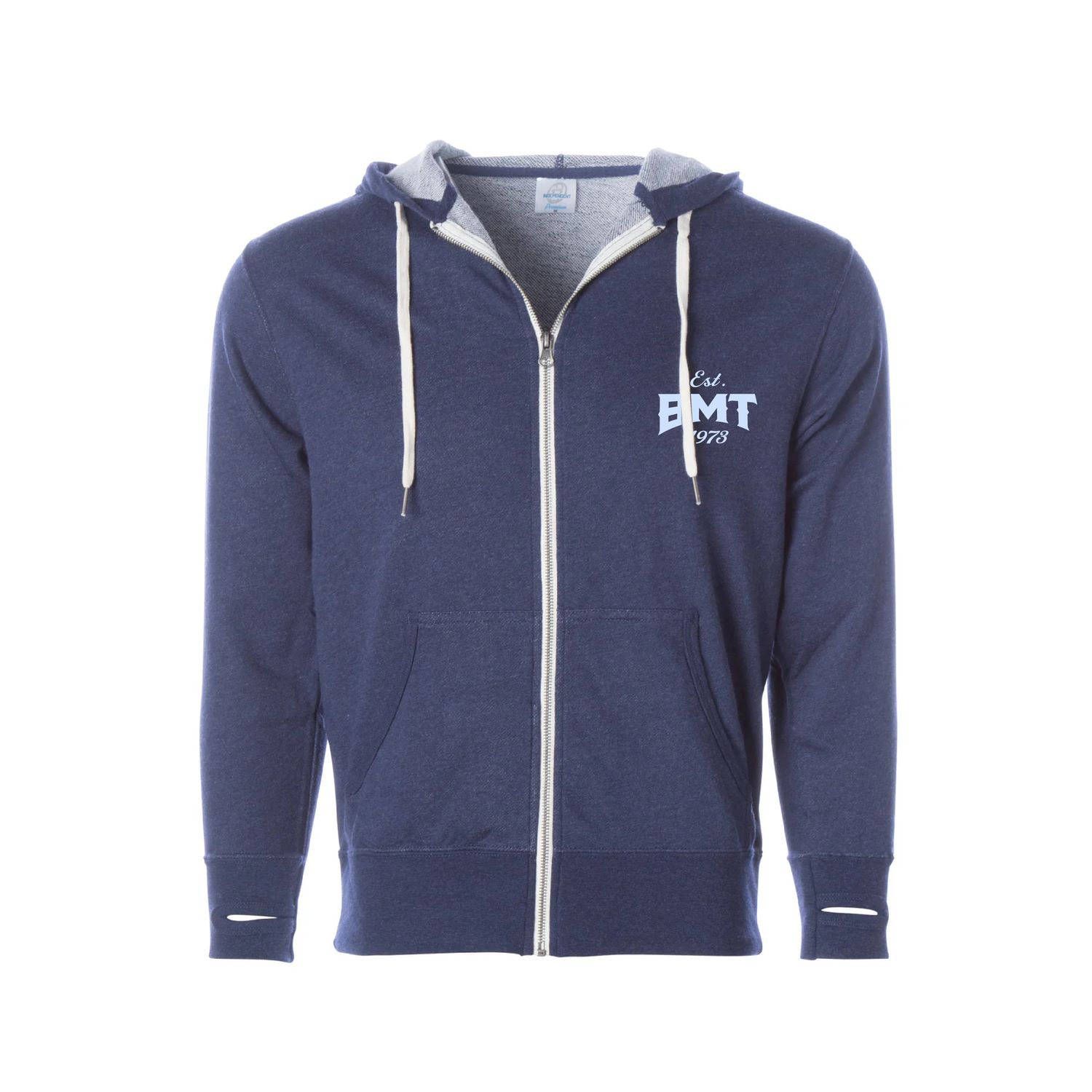 Ooh-Al-La French Terry Zip Hoodie | Navy