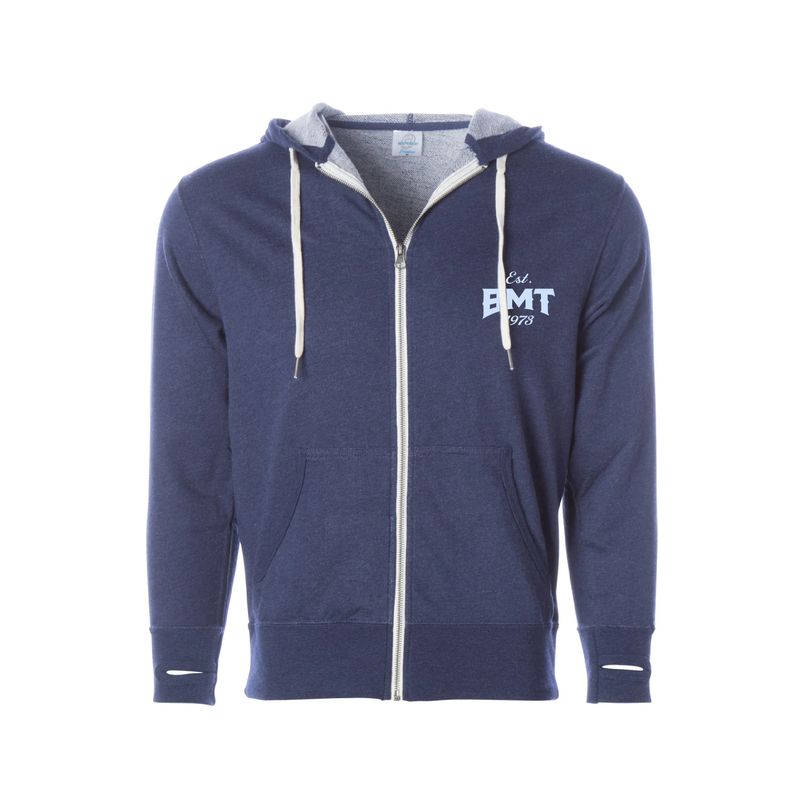 Ooh-Al-La French Terry Zip Hoodie | Navy