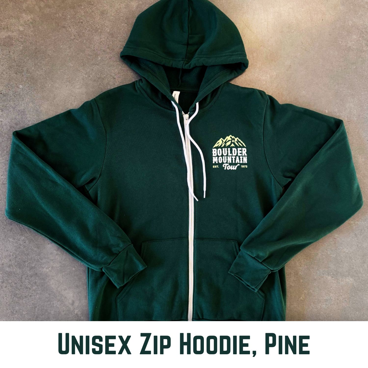 Unisex Sponge Fleece Full-Zip Hoodie