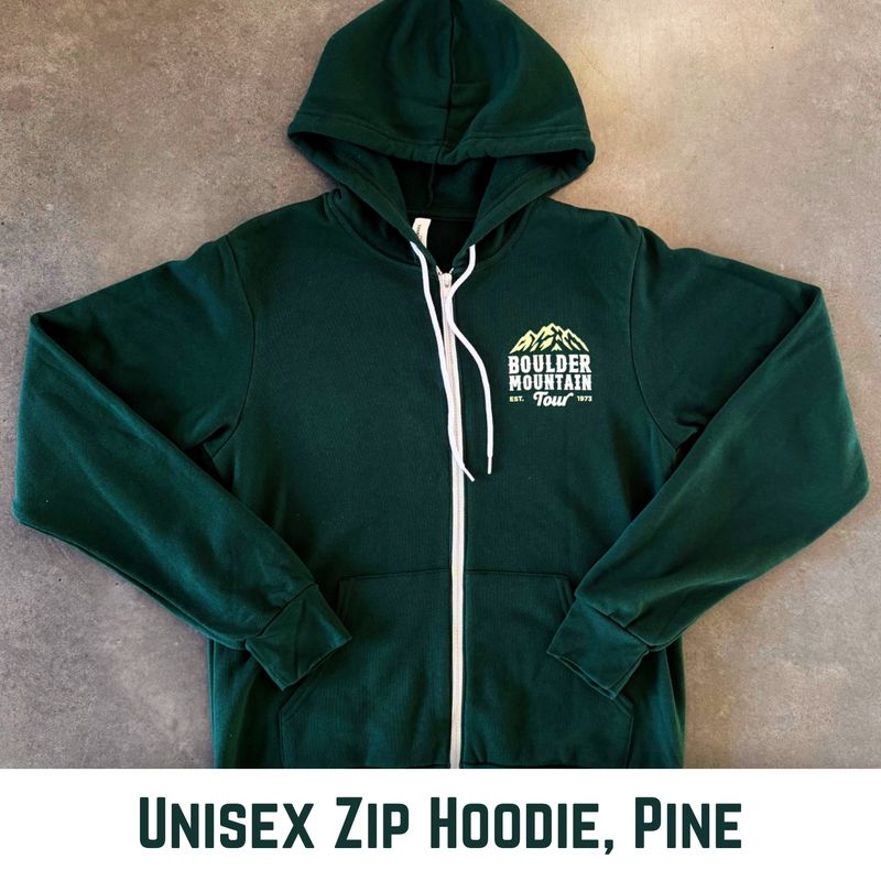 Unisex Sponge Fleece Full-Zip Hoodie