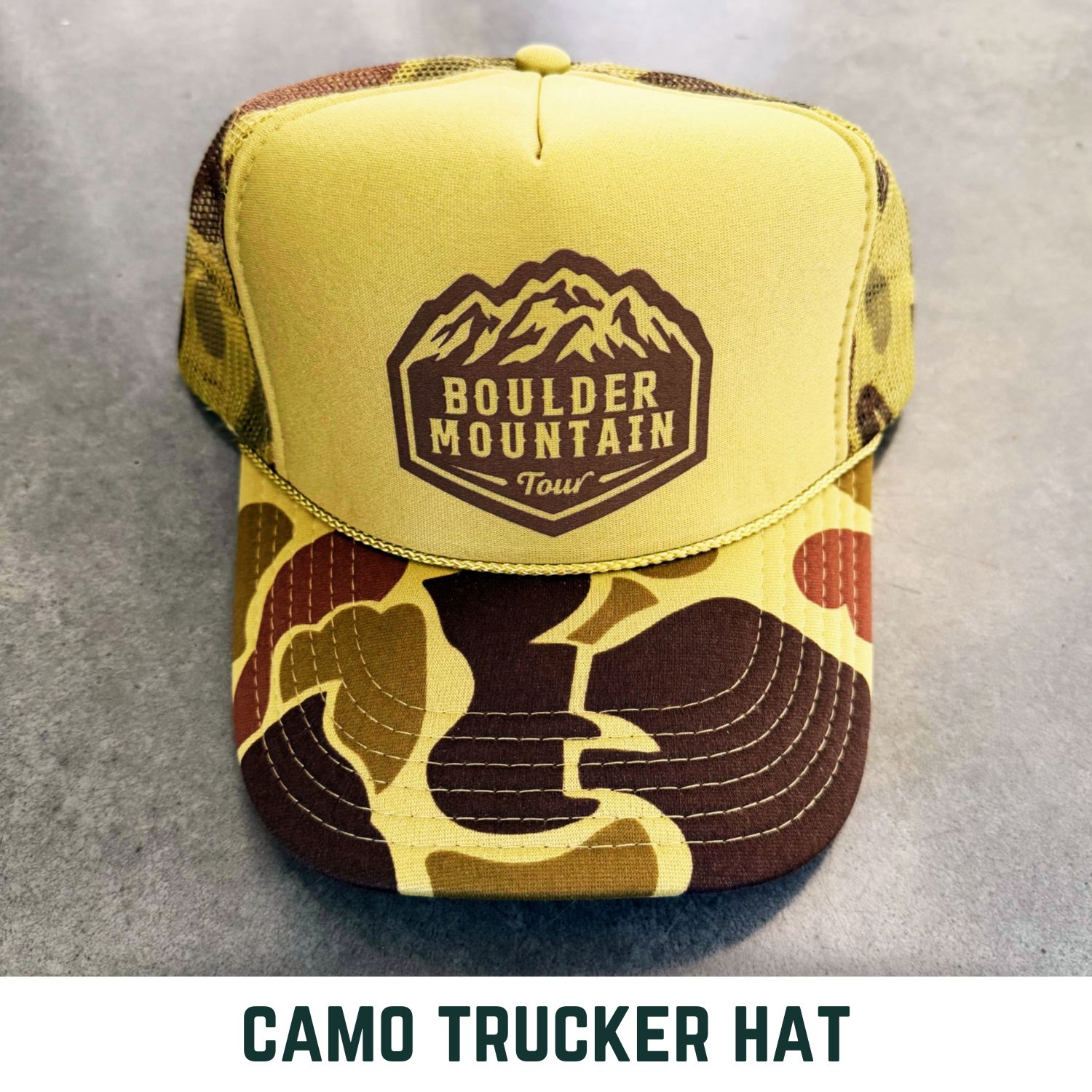 Camo Trucker