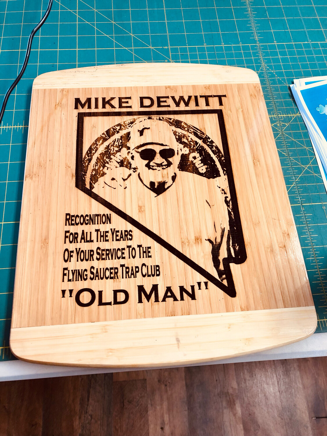 Engraved Bamboo Set