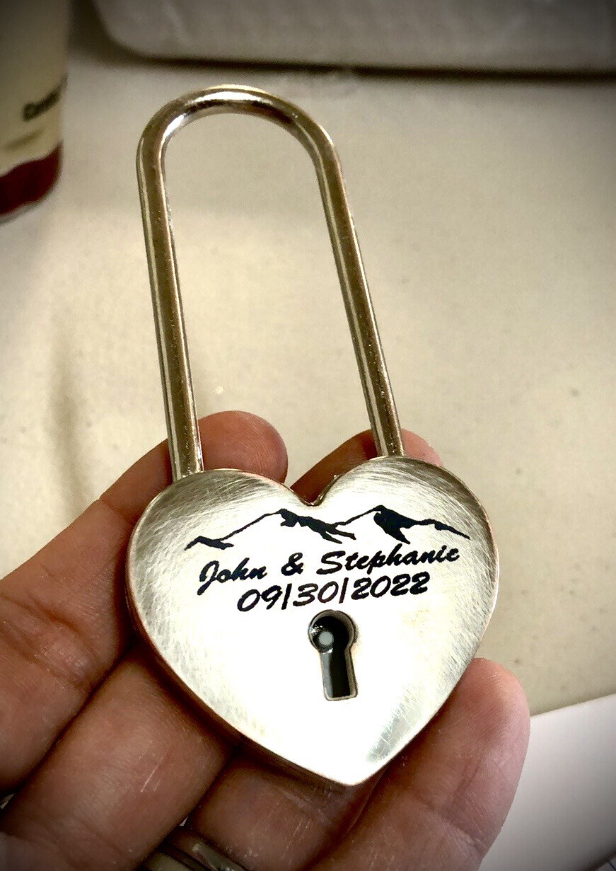 Custom Heart Lock
