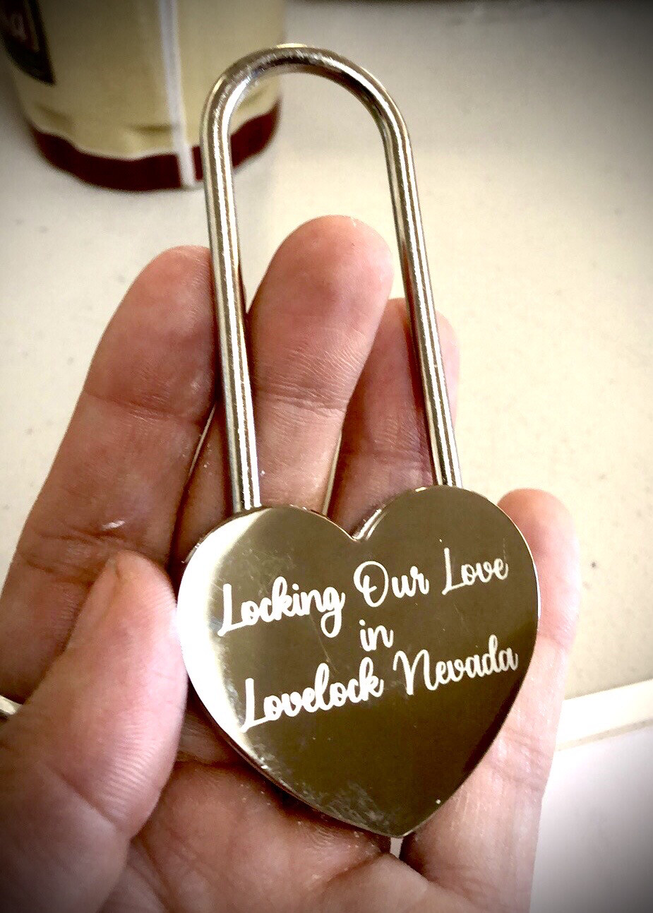 Custom Heart Lock