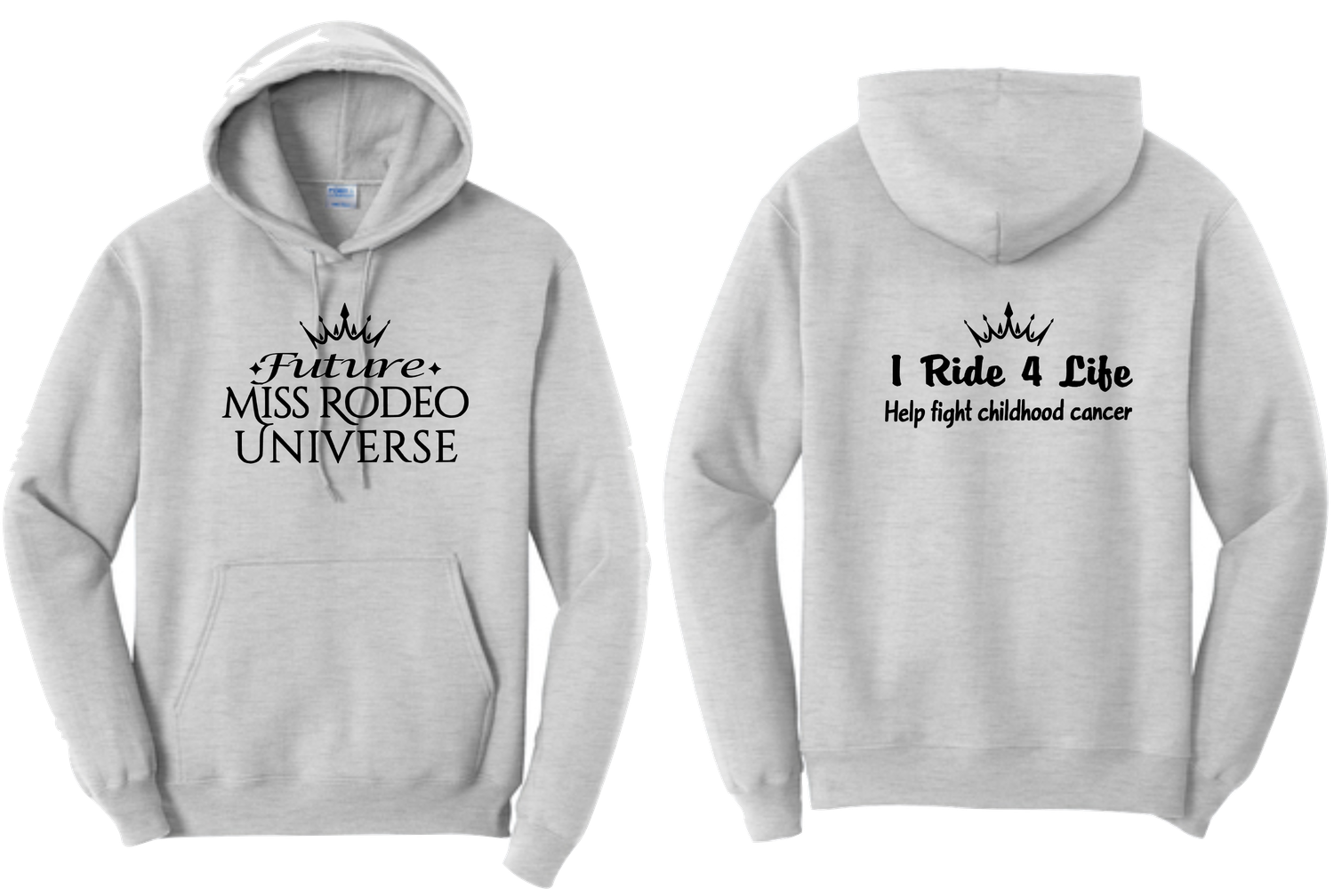 GREY FUTURE MISS RODEO UNIVERSE/ I RIDE 4 LIFE