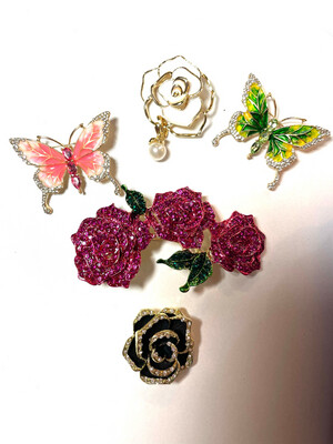 Purse Jewelry/Broaches