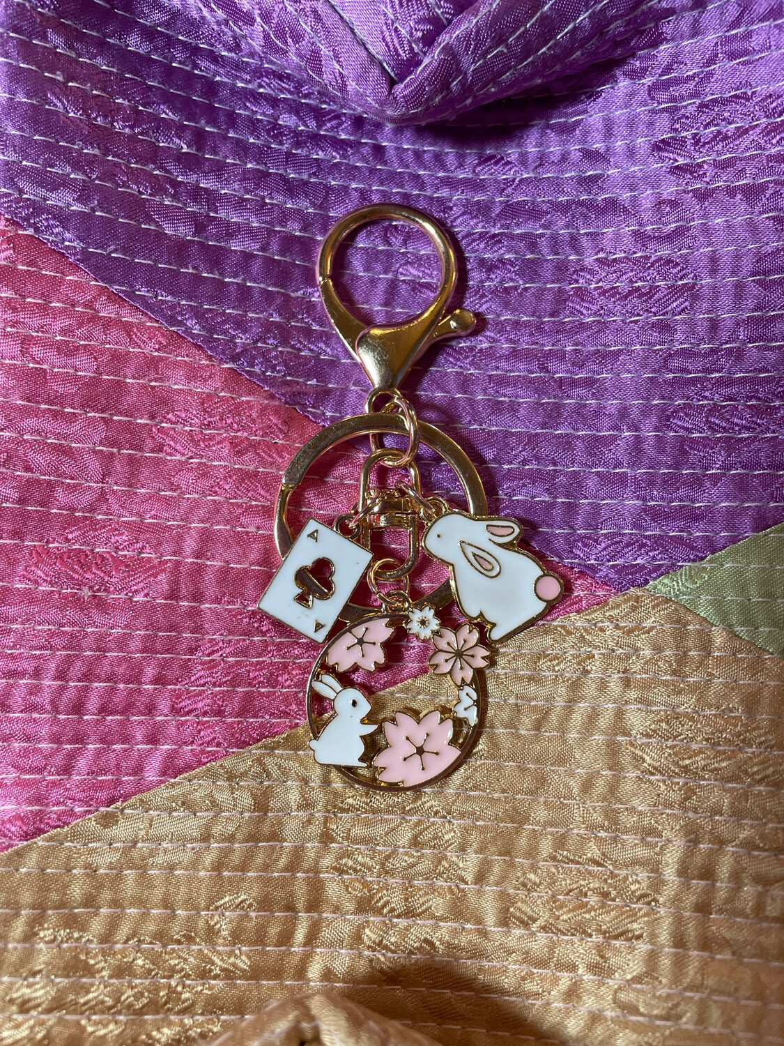 Year Of The Rabbit Purse Charm Keychain #1