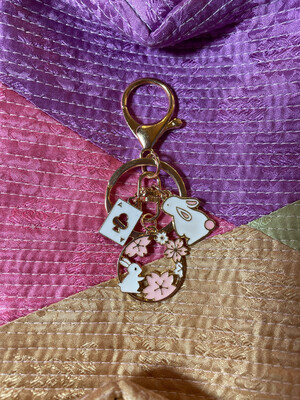 Year Of The Rabbit Purse Charm Keychain #1