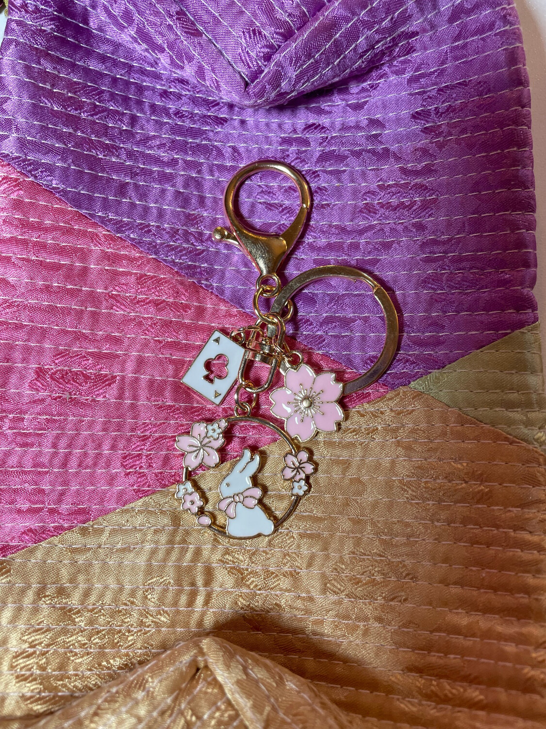 Year Of The Rabbit Purse Charm Keychain #2