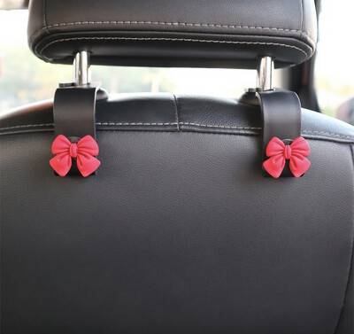 Red Bow Car Purse Hook