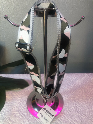 Pink Camo Guitar Purse Strap