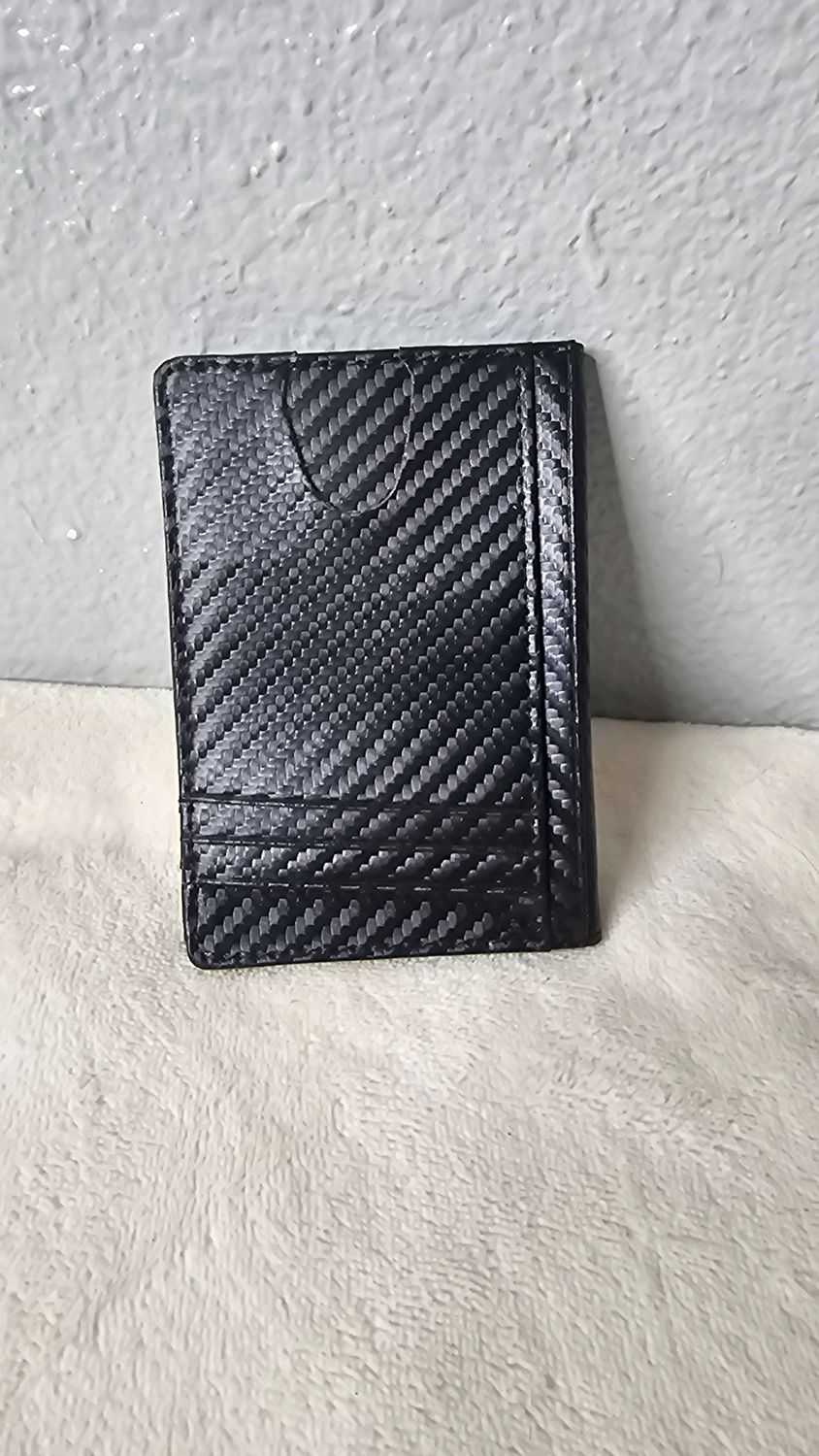 Unbranded Black Leather Card Wallet