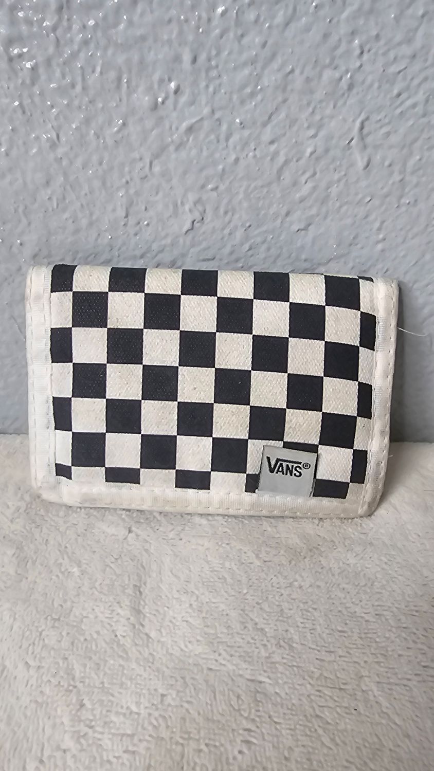 Vans Cotton Checkered Wallet