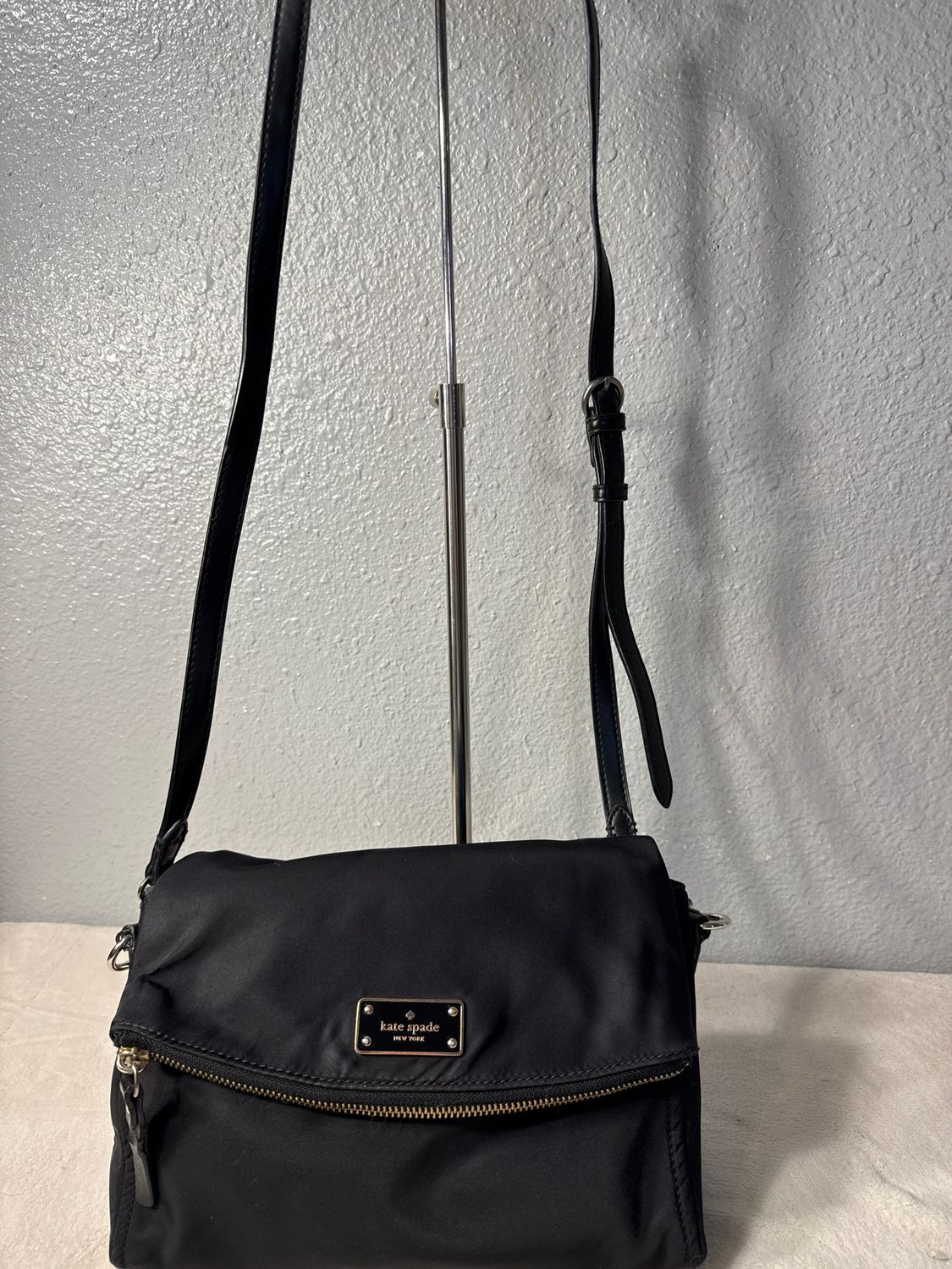 Kate Spade Black Nylon Crossbody