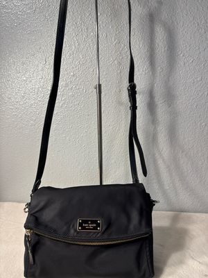 Kate Spade Black Nylon Crossbody