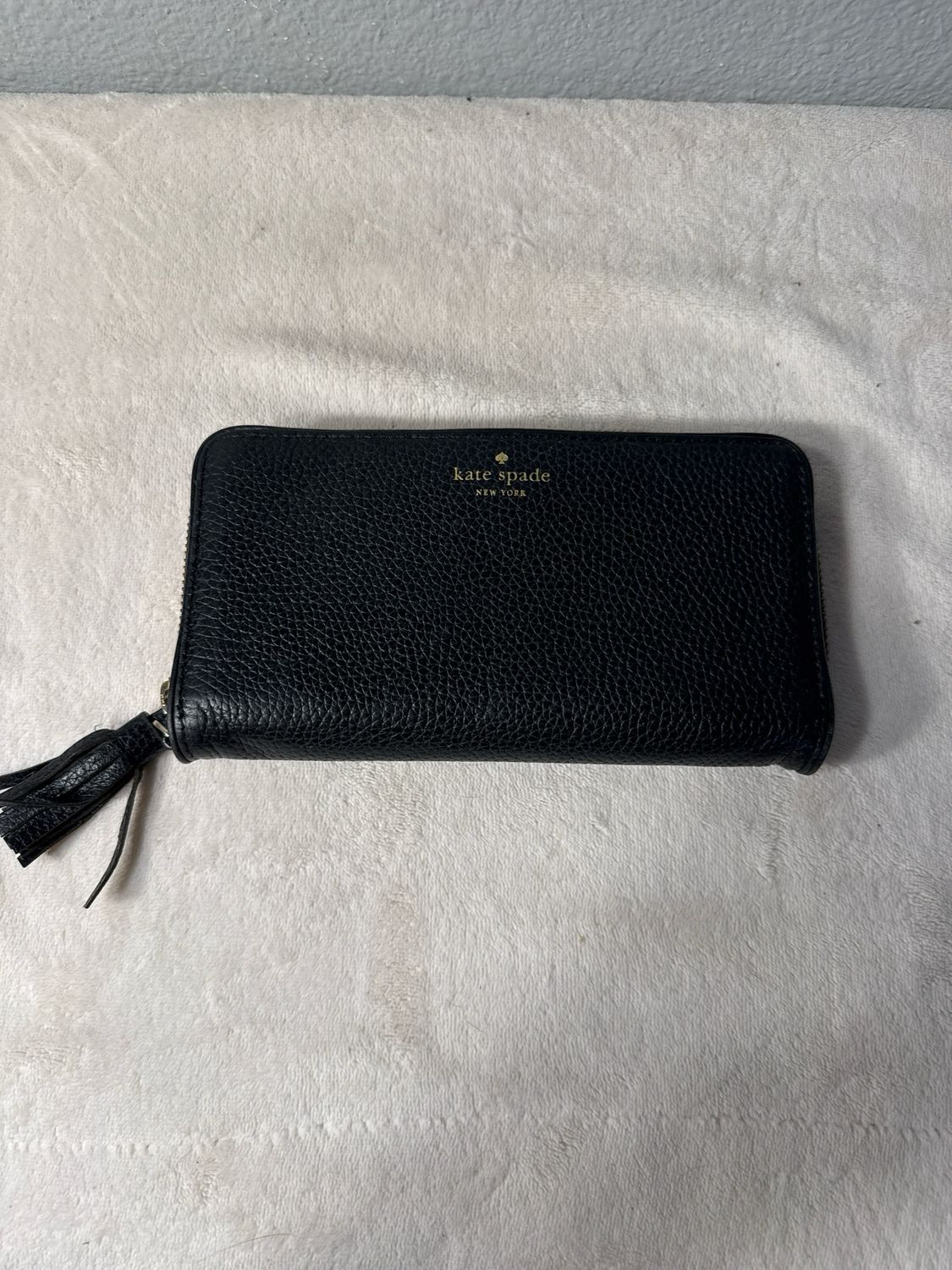 Kate Spade Black Leather Wallet