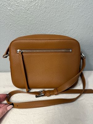 All Saints Brown Leather Crossbody NWOT