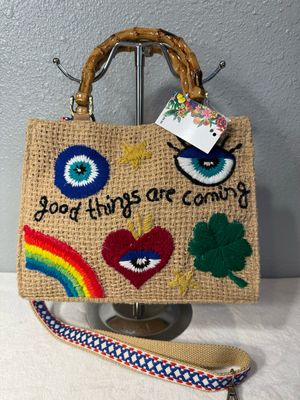 V &amp; B Limited Edition Embroidered Satchel NWT!