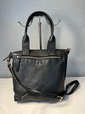 Kate Spade Black Leather North South Satchel