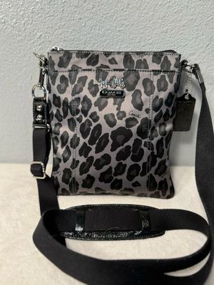 Coach Ocelot Leopard Crossbody New Without Tags!