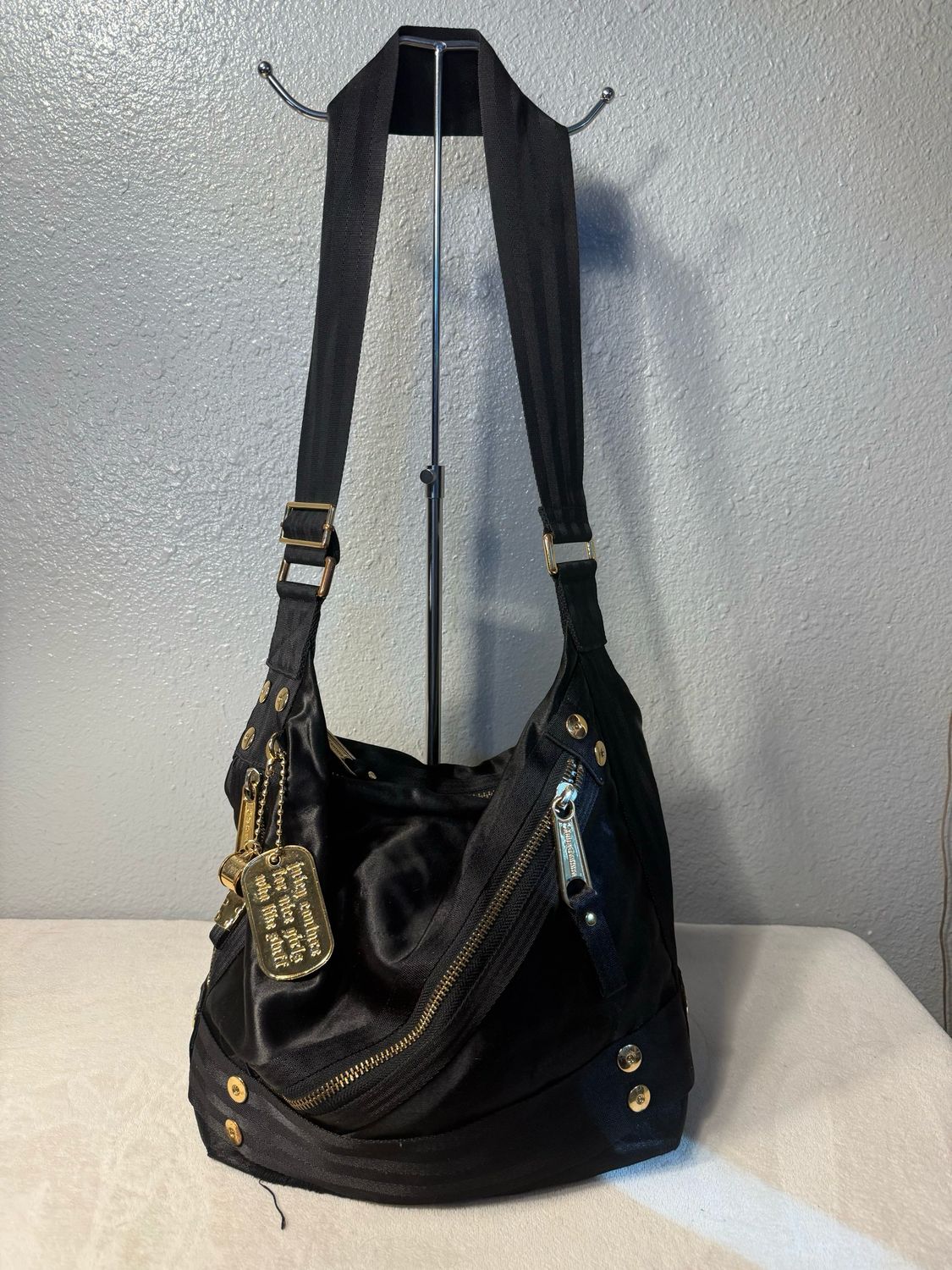 Juicy Couture, Extremely Rare Whistle Charms Crossbody Shoulder Bag