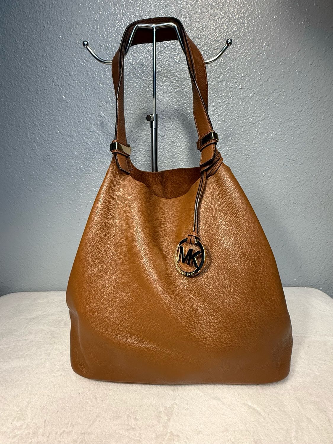 Michael Kors Brown Leather Tote