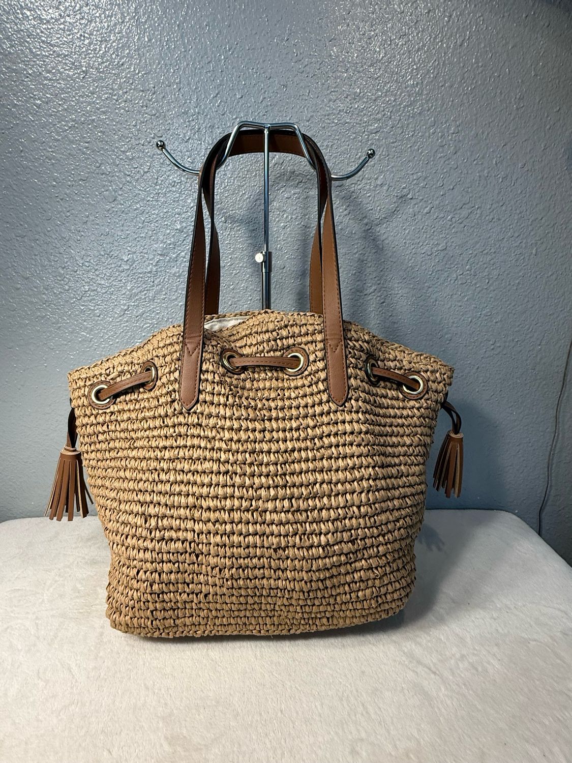 Tommy Bahama Jute Tote NWOT!