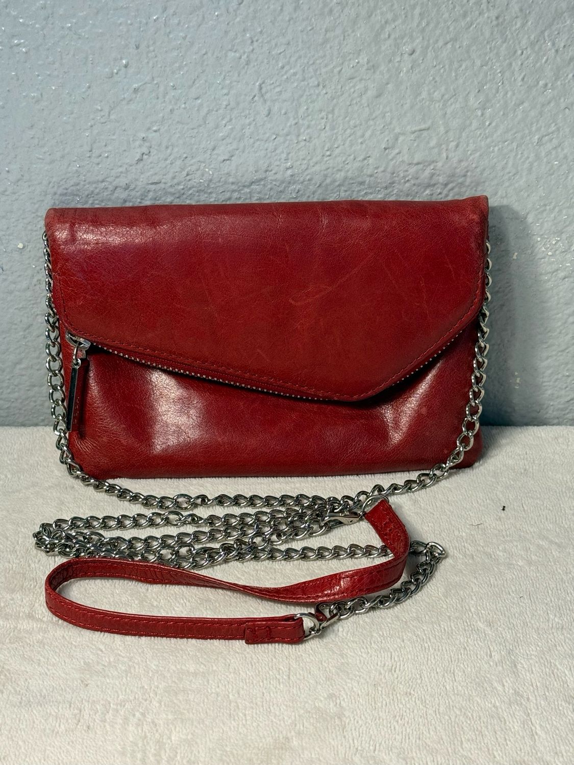HOBO Red Leather WOV