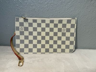 Louis Vuitton Inspired Domier Azure Zip Pouch NWOT!
