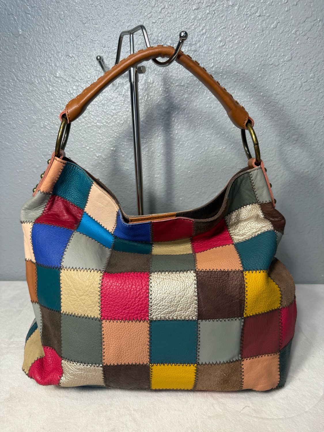 The Big Bang Theory, Penny, Leather Patchwork, Hobo Bag NWOT!