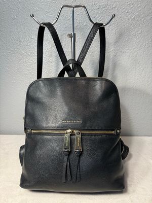 Michael Kors, Black Leather Backpack Purse