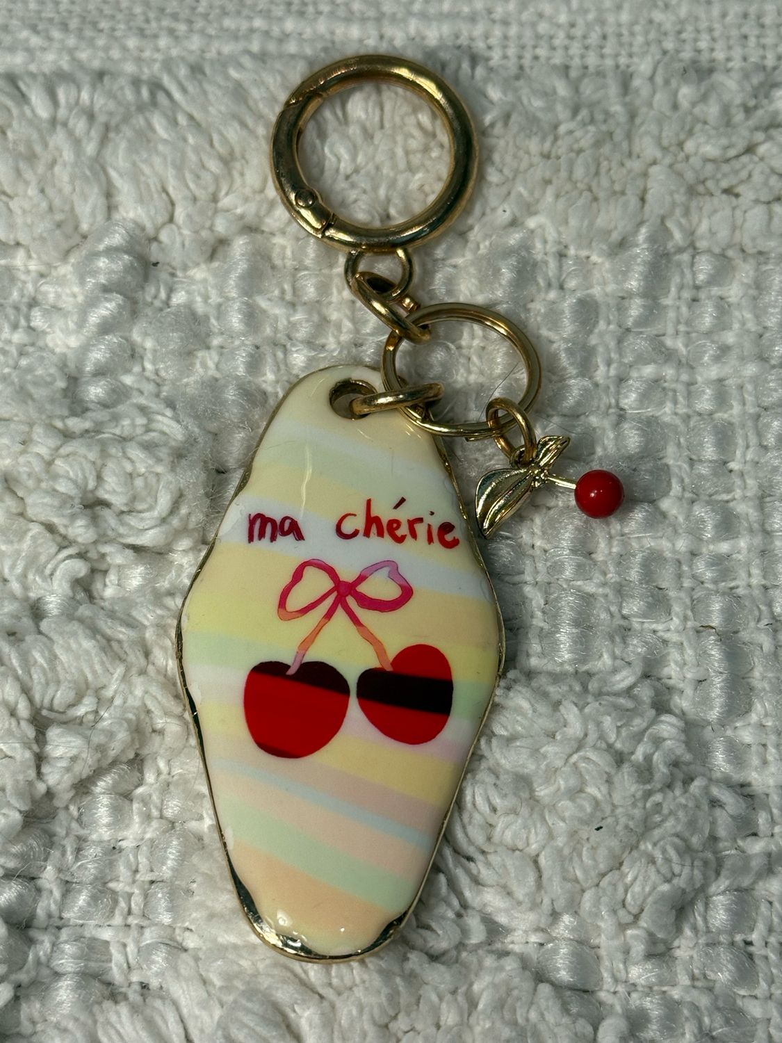 Bobble Bar ‘Ma Cherie’ Cherry Keychain Charm