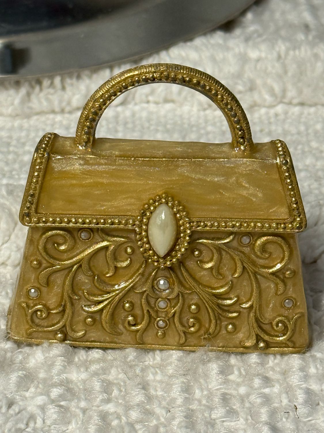 Vintage Purse, Mirror, Photo Compact