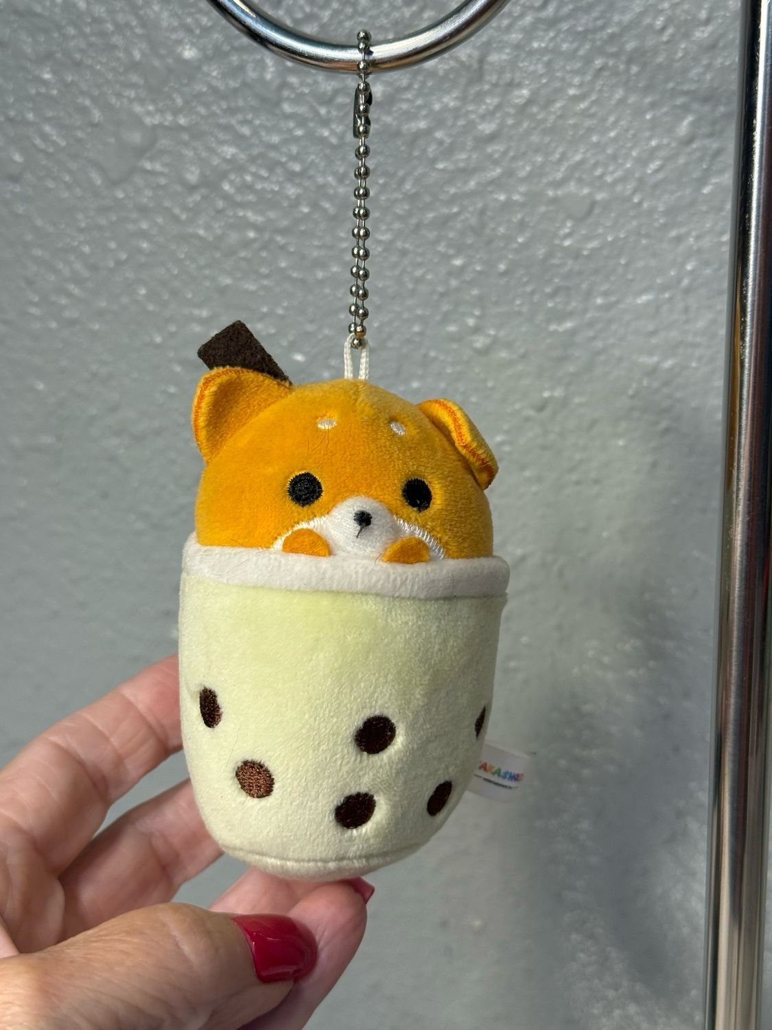 Takashoji Boba Bear Plushy Key Charm
