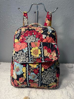 Vera Bradley Vintage Floral Backpack Purse