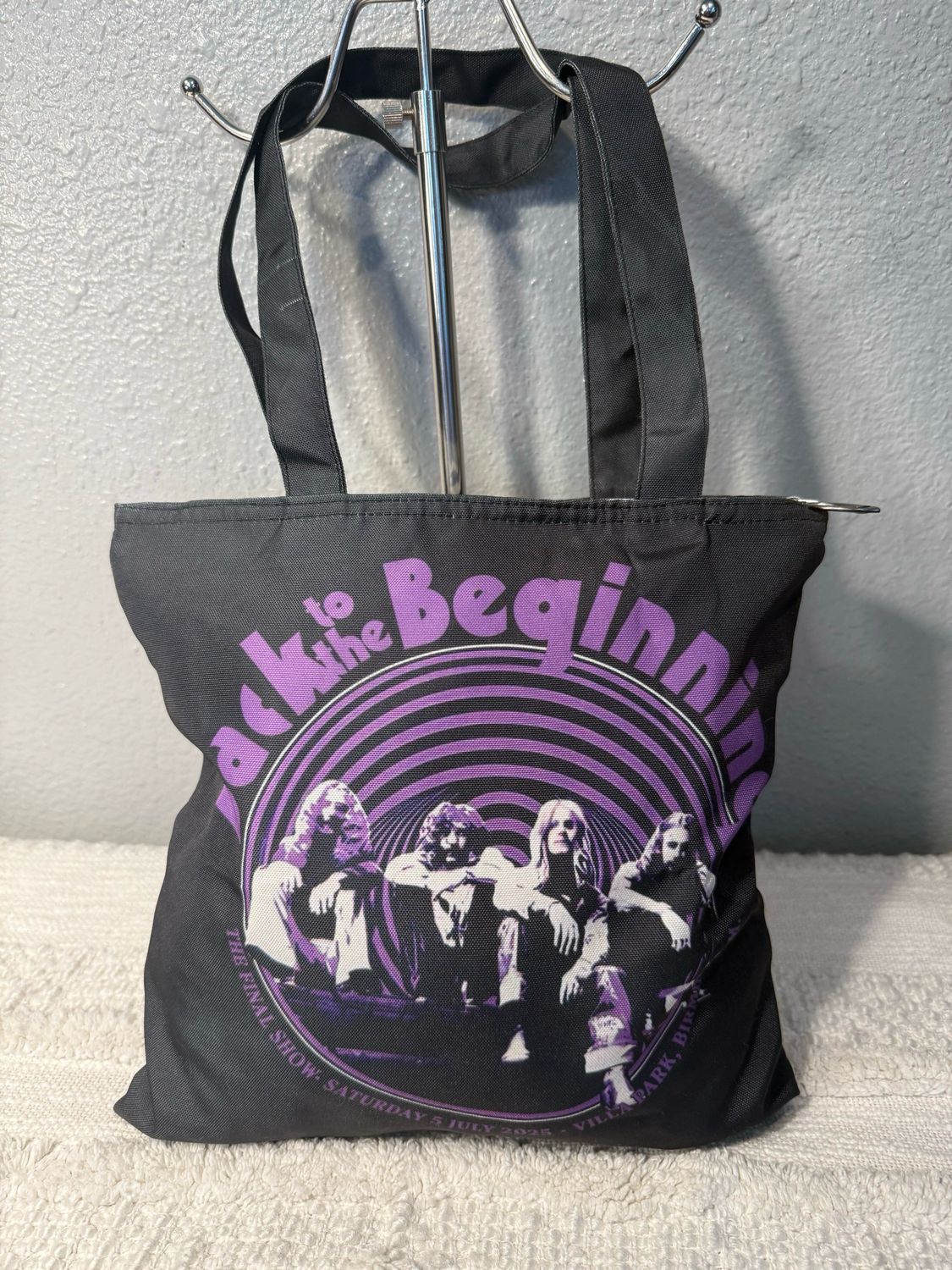 Ozzy Osbourne Limited Edition Back To The Beginning Nylon Tote Bag