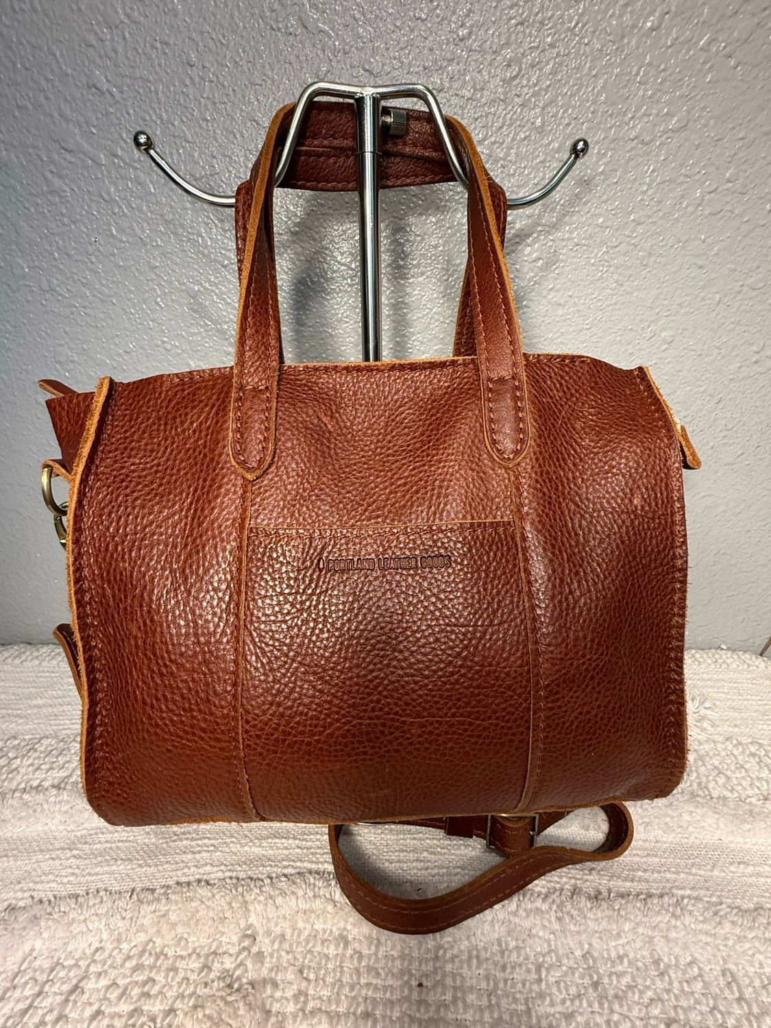 Portland, Leather, Brown, Leather Satchel LIKE  NEW!