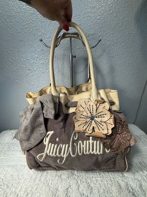 Juicy Couture Vintage Taupe Velour Daydreamer
