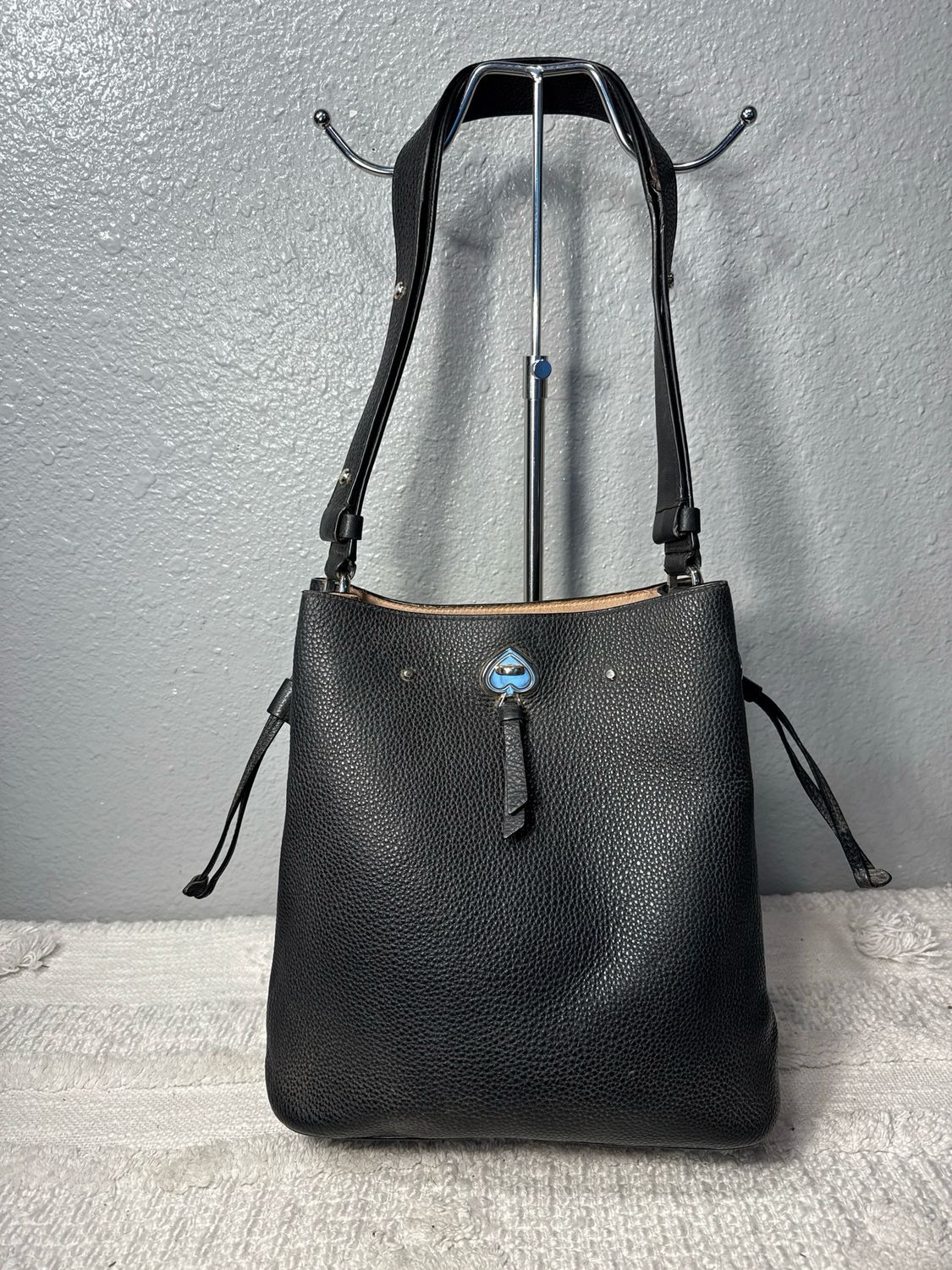 Kate Spade Marti  Black Pebble, Leather Shoulder Bag Or Crossbody $198 online!