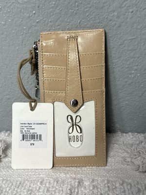 Hobo Tan, Leather Key Card, Cash Wallet NWT! Retail $78!