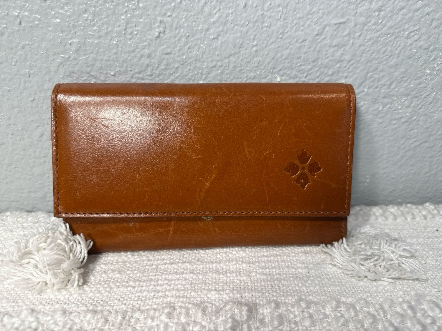 Patricia Nash Brown, Leather Wallet