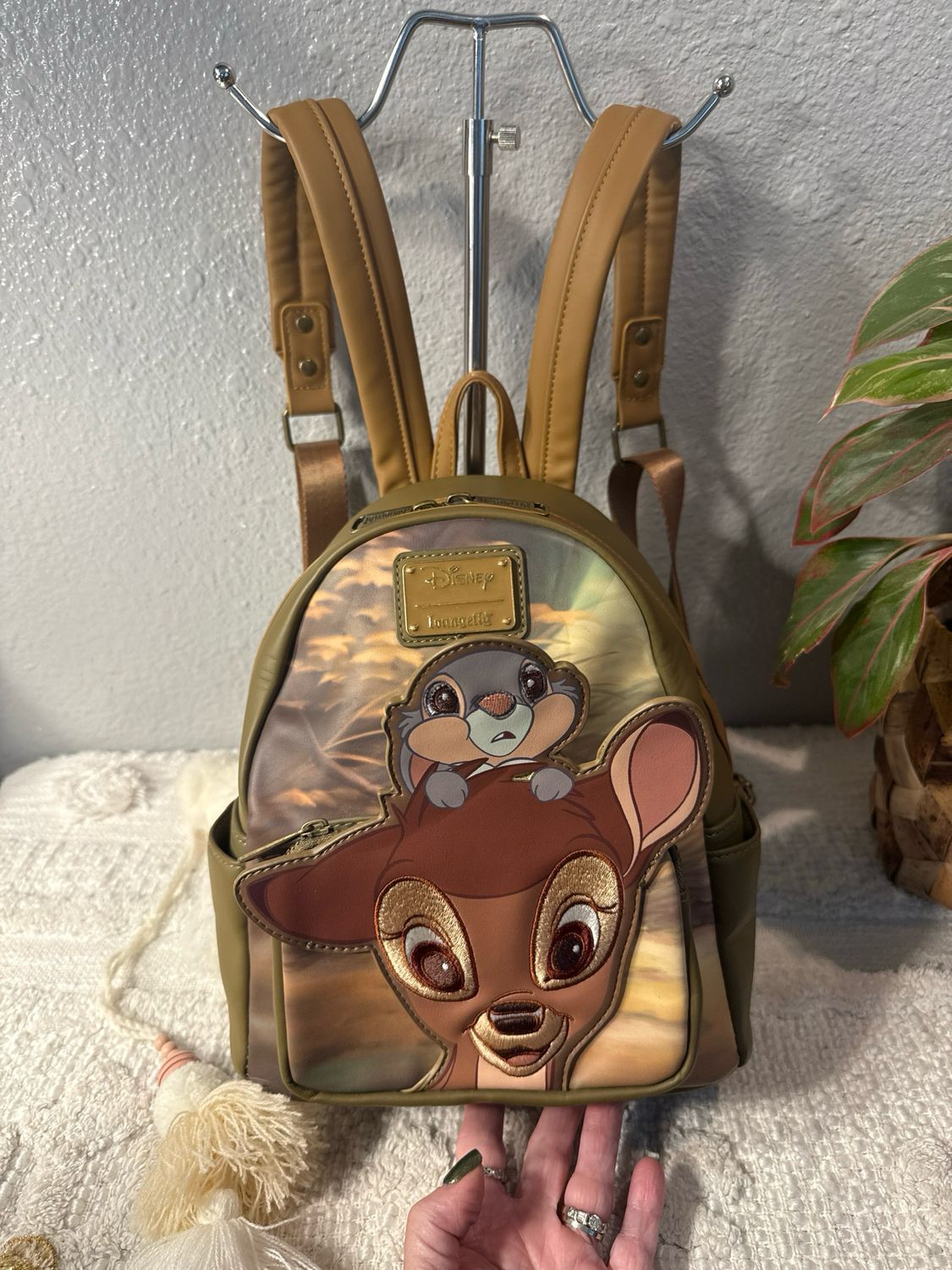 Loungefly Limited Edition, Bambi Thumper Backpack Purse NWOT!